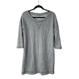 Gap Women’s M Tall Gray Sweatshirt French Terry Casual Dress